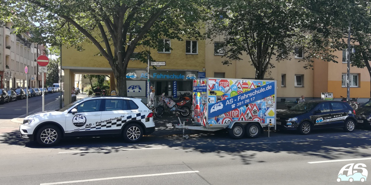 PKW & Motorrad Fahren lernen in Berlin - AS Fahrschule - Banner 5